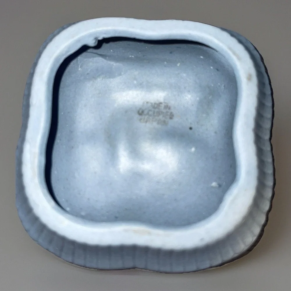 Wedgewood Style Vintage Made in Occupied JAPAN Trinket Dish/Ashtrays -‎ 2